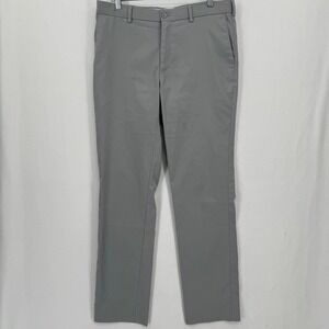 Peter Millar EB66 Performance Golf Pants Mens 33x32 Gray Trousers Flaw